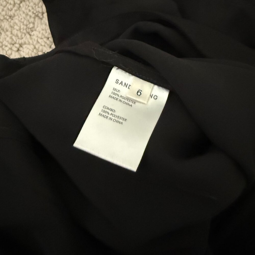 Sandy Liang SERIN SKIRT (Black, size 6) - Picture 7 of 8